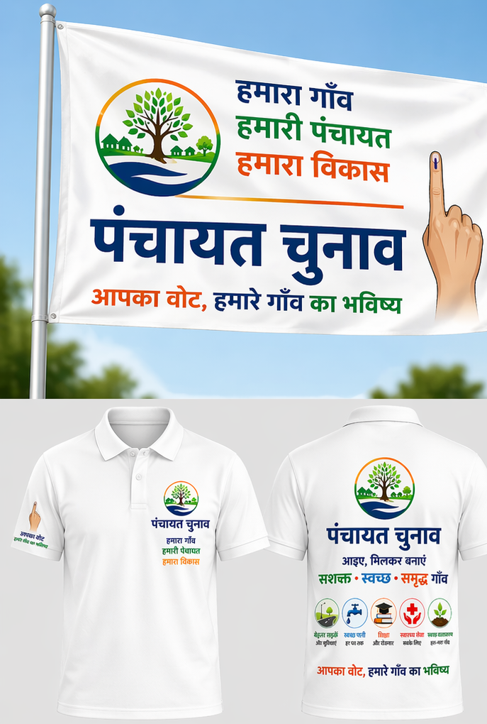 t shirt and flags for elections